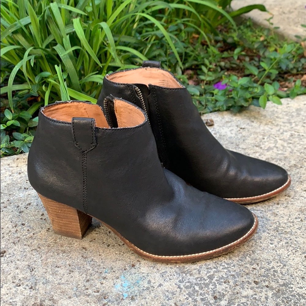 Madewell Billie Black Boots